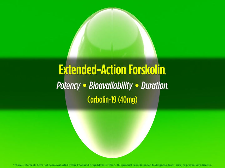 Biotest Carbolin-19 bottle pouring capsules for daily routine support.