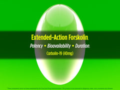 Biotest Carbolin-19 bottle pouring capsules for daily routine support.