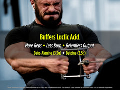 Biotest Igniter pre-workout mix in a glass with vibrant flavor.