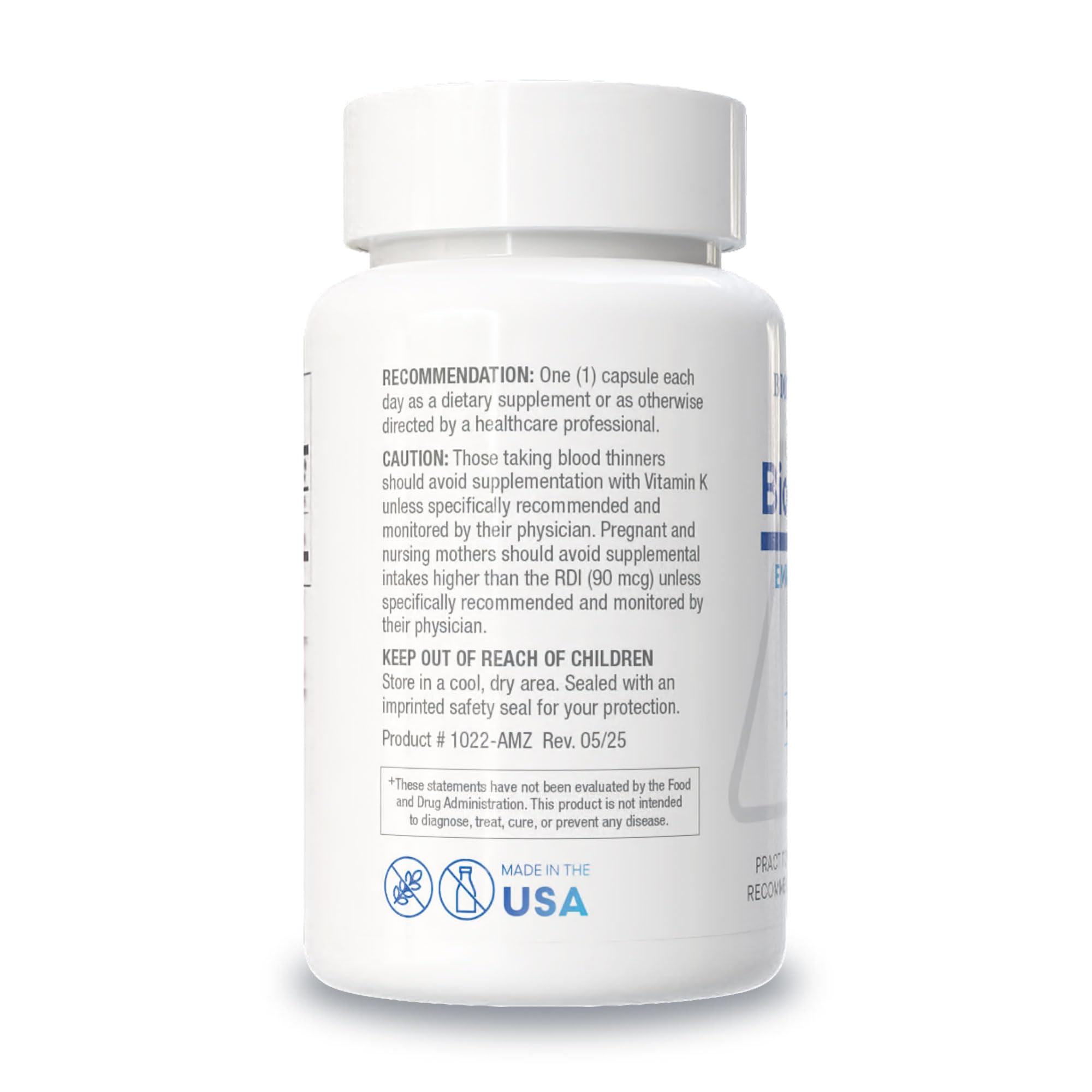 BIOTICS RESEARCH Bio-DK Caps capsules outside pack ready for regular intake