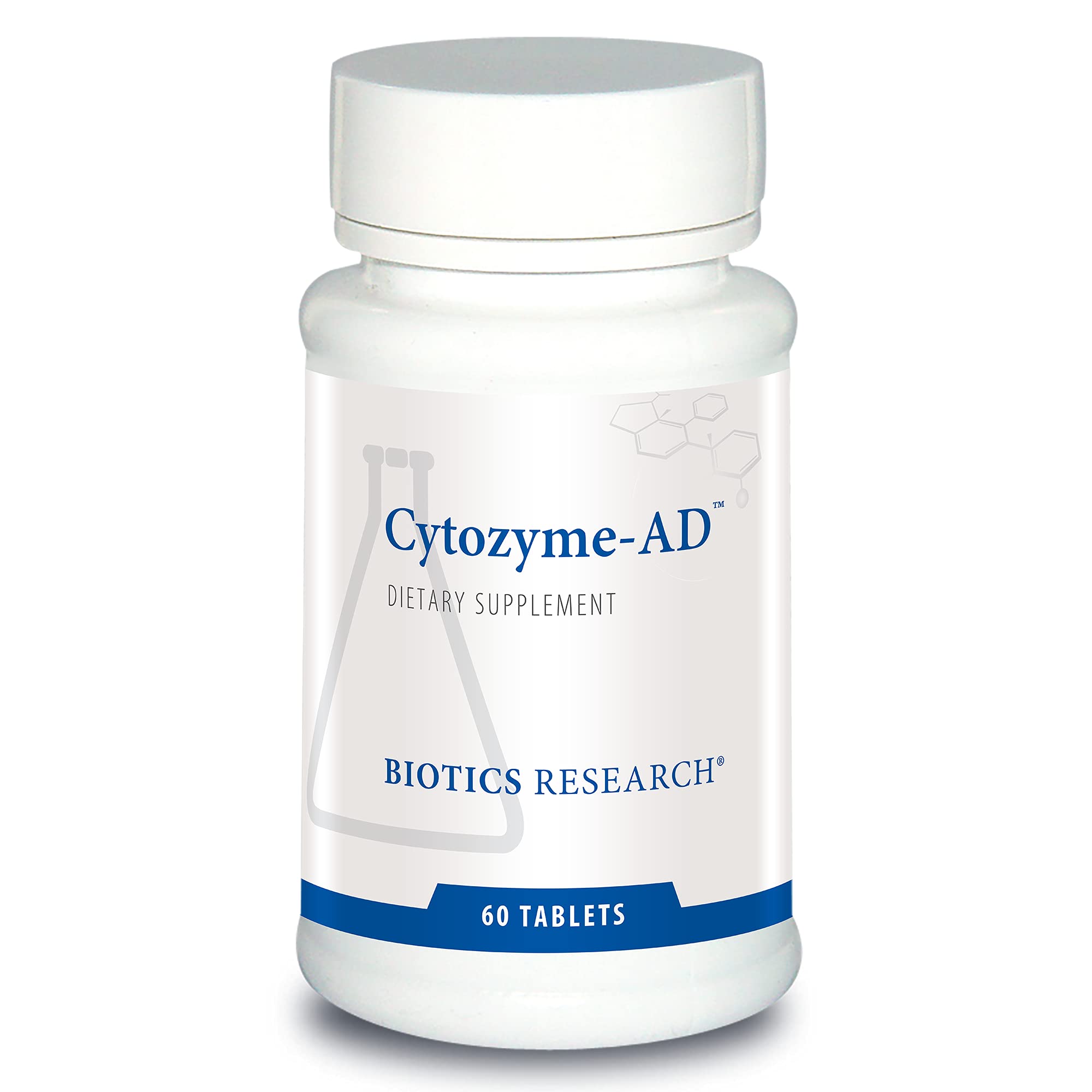 Biotics Research Cytozyme-AD bottle front highlighting energy support.