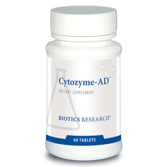 Biotics Research Cytozyme-AD bottle front highlighting energy support.