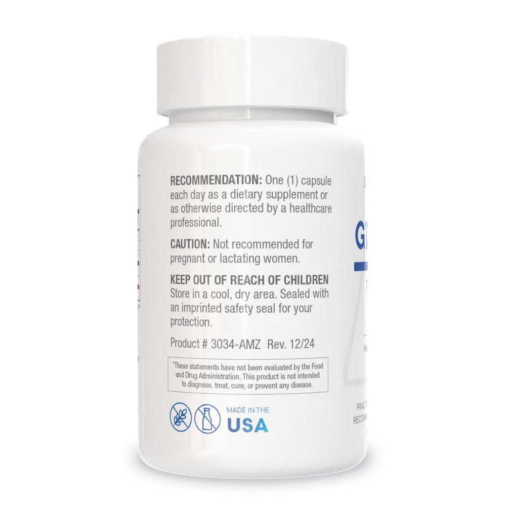 Biotics Research GTA Forte II label highlights trace minerals for balanced intake