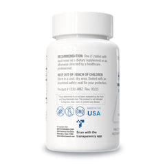Biotics Research HCl Plus pills closeup shows compact tablets for digestion support.