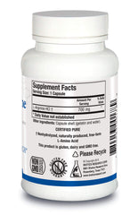 Biotics Research L-Arginine capsules close-up for easy daily use.