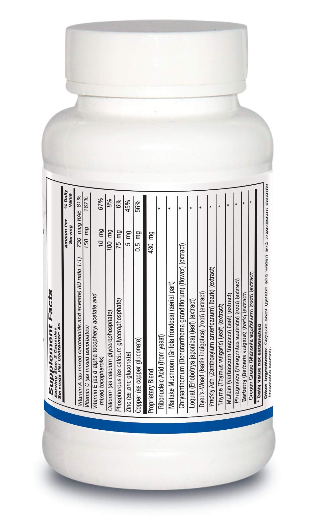 Close-up of Neutrophil Plus capsules highlighting capsule form