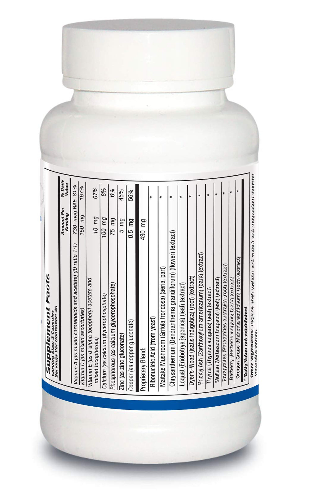 Close-up of Neutrophil Plus capsules highlighting capsule form