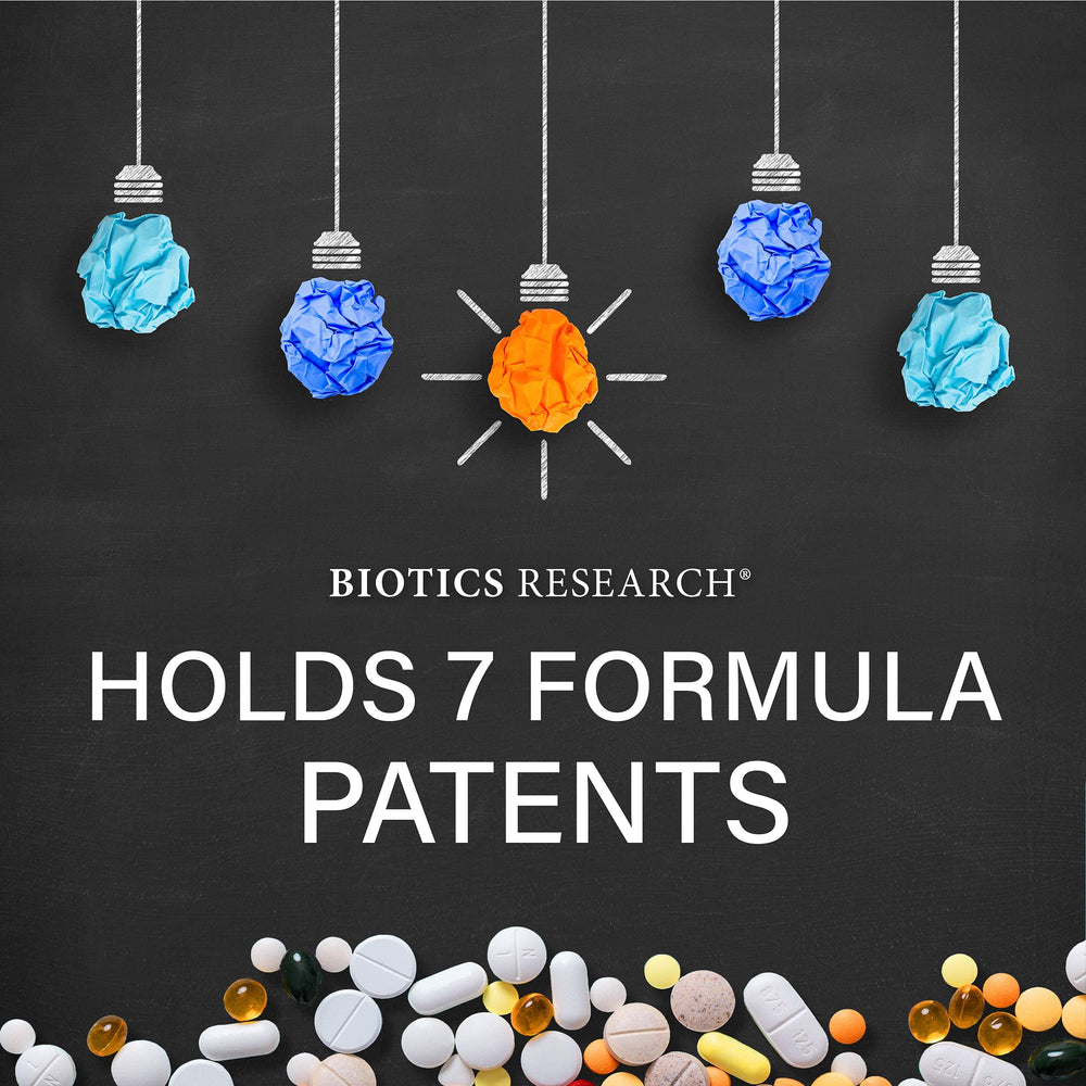 Biotics Research Pneuma-Zyme glass bottle shows quality manufacturing and gluten-free formulation.