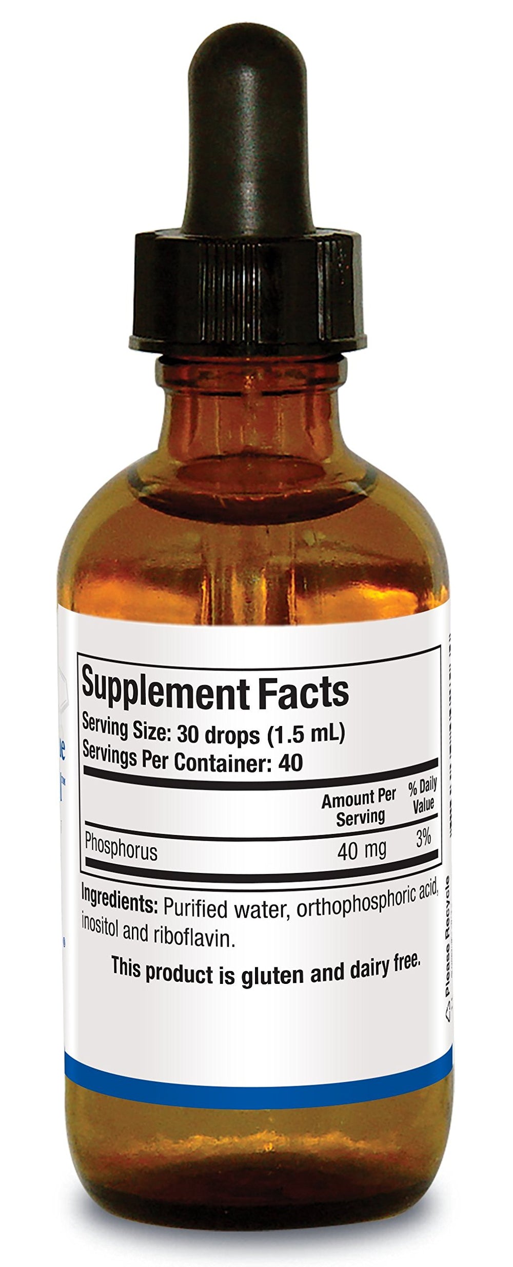 Biotics Research Super Phosphozyme Liquid bottle highlighting USA-made quality and safety.