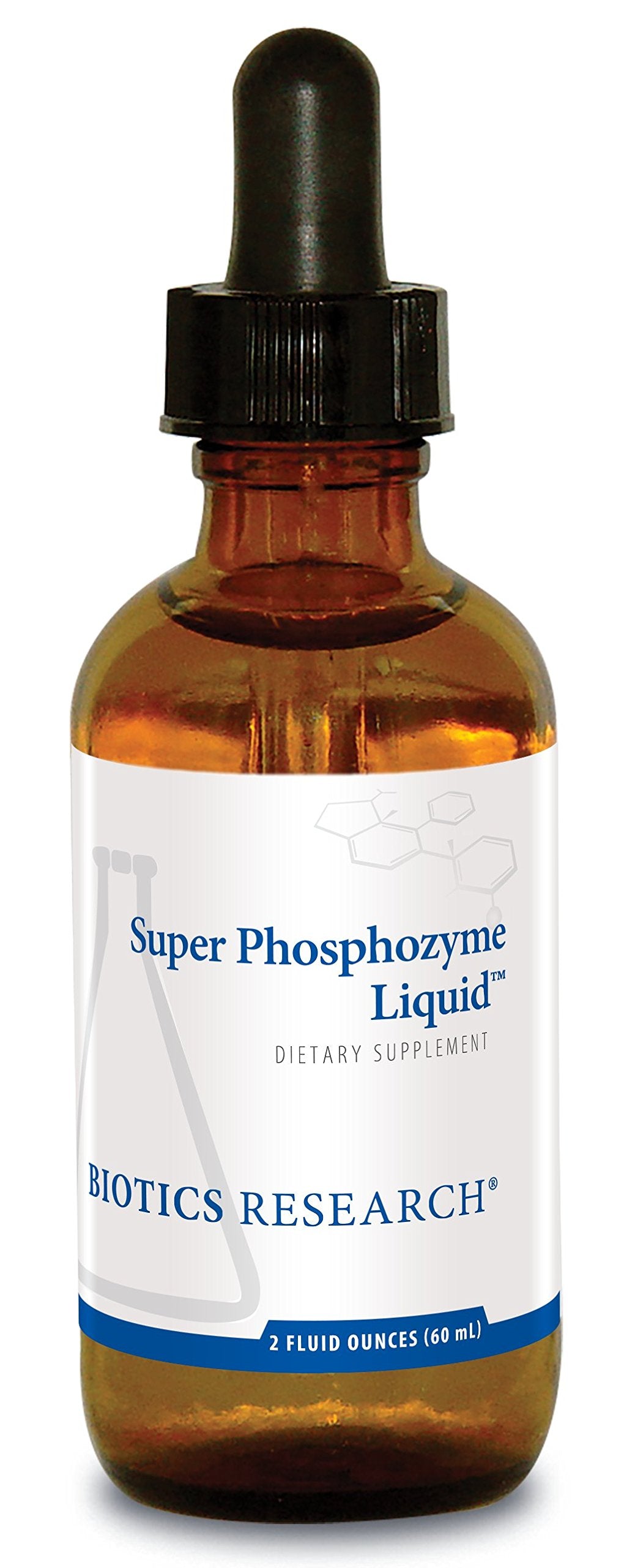 Biotics Research Super Phosphozyme Liquid pour for easy, measured dosing.