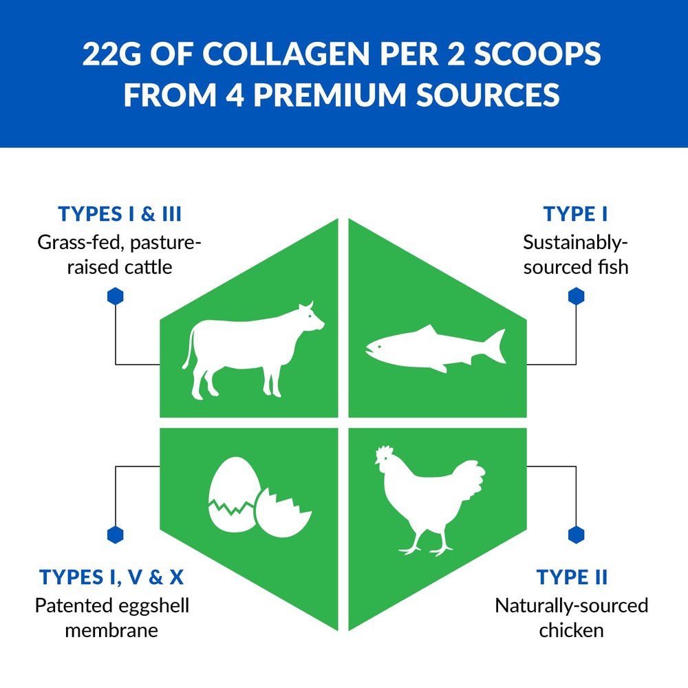 BioTrust Ageless Multi Collagen dissolves easily in coffee or smoothies.