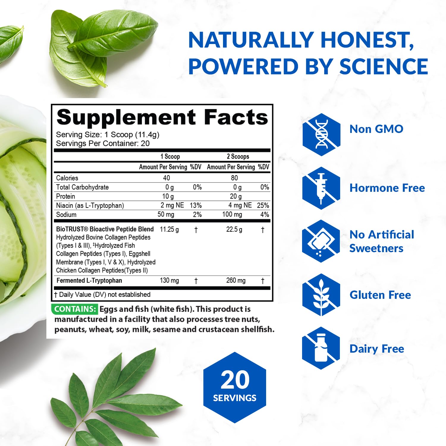 BioTrust Ageless Multi Collagen fruit punch packet for refreshing smoothies