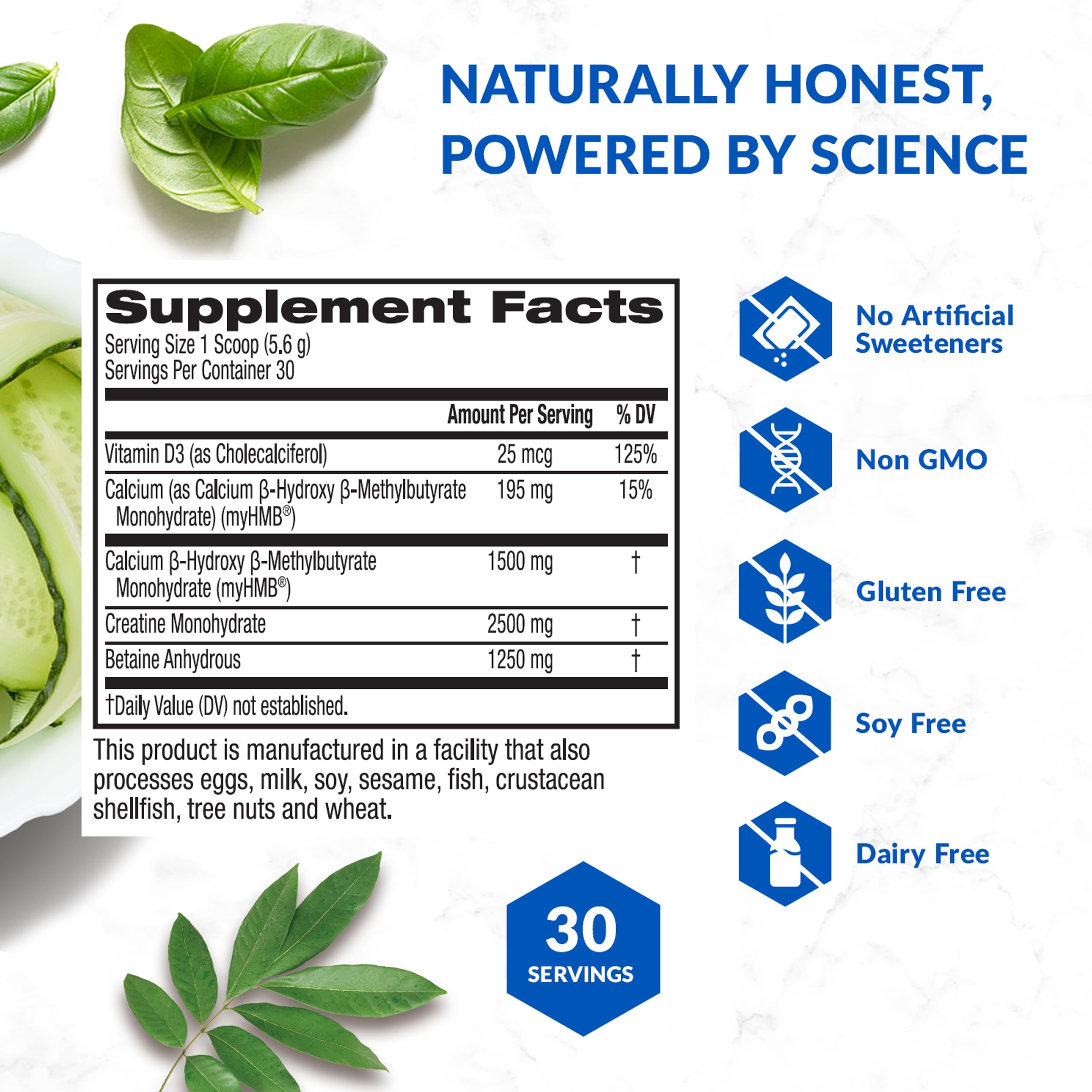 BioTrust Ageless Muscle packaging emphasizes non-GMO, gluten-free, dairy-free ingredients.