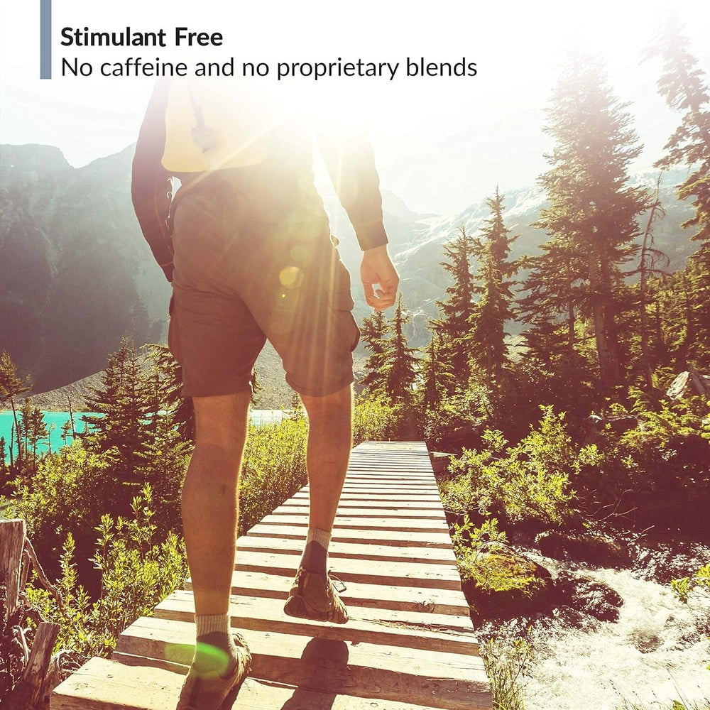 BioTrust BellyTrim XP bottle side view highlighting stimulant-free formula for daily use.