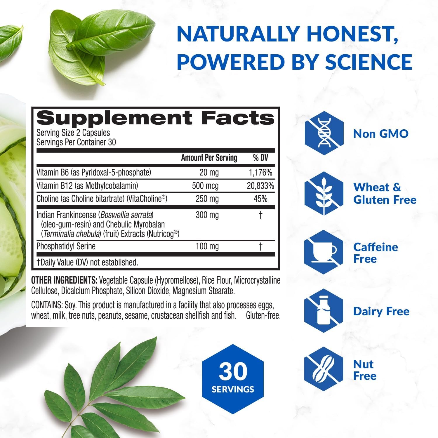 BioTrust Eternal Mind GMP-certified badge confirms third-party testing and purity.