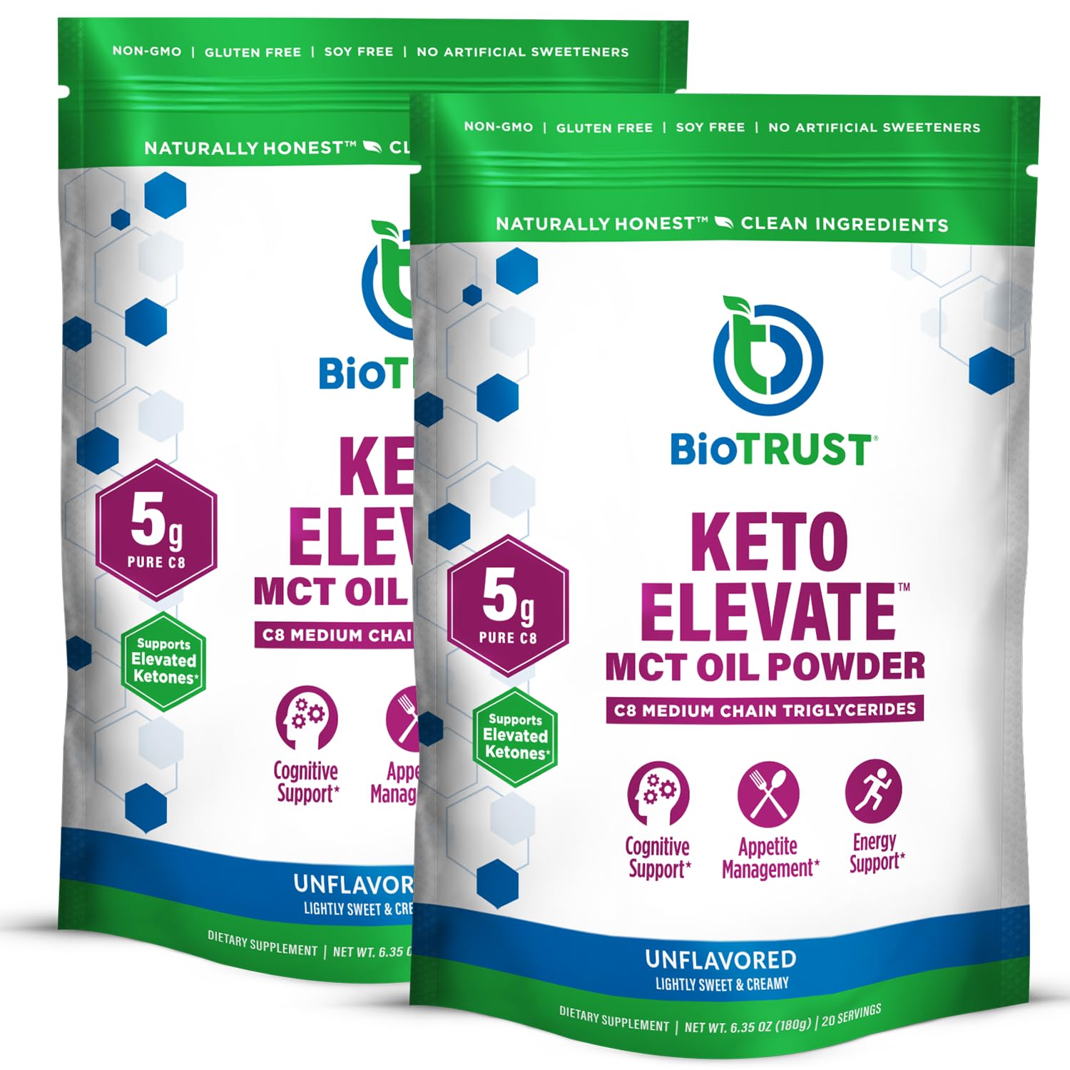 BioTrust Keto Elevate bottle on a kitchen shelf ready for daily keto energy.
