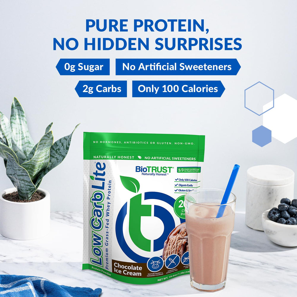 BioTrust ProHydrolase digestive enzymes blend supports protein digestion and absorption.