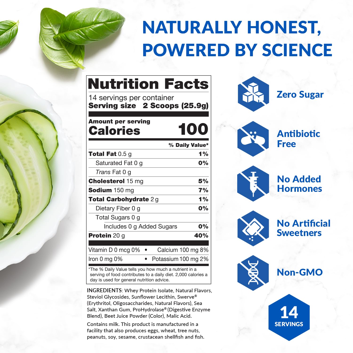 BioTrust Low Carb Lite ProHydrolase enzymes indicate digestion support