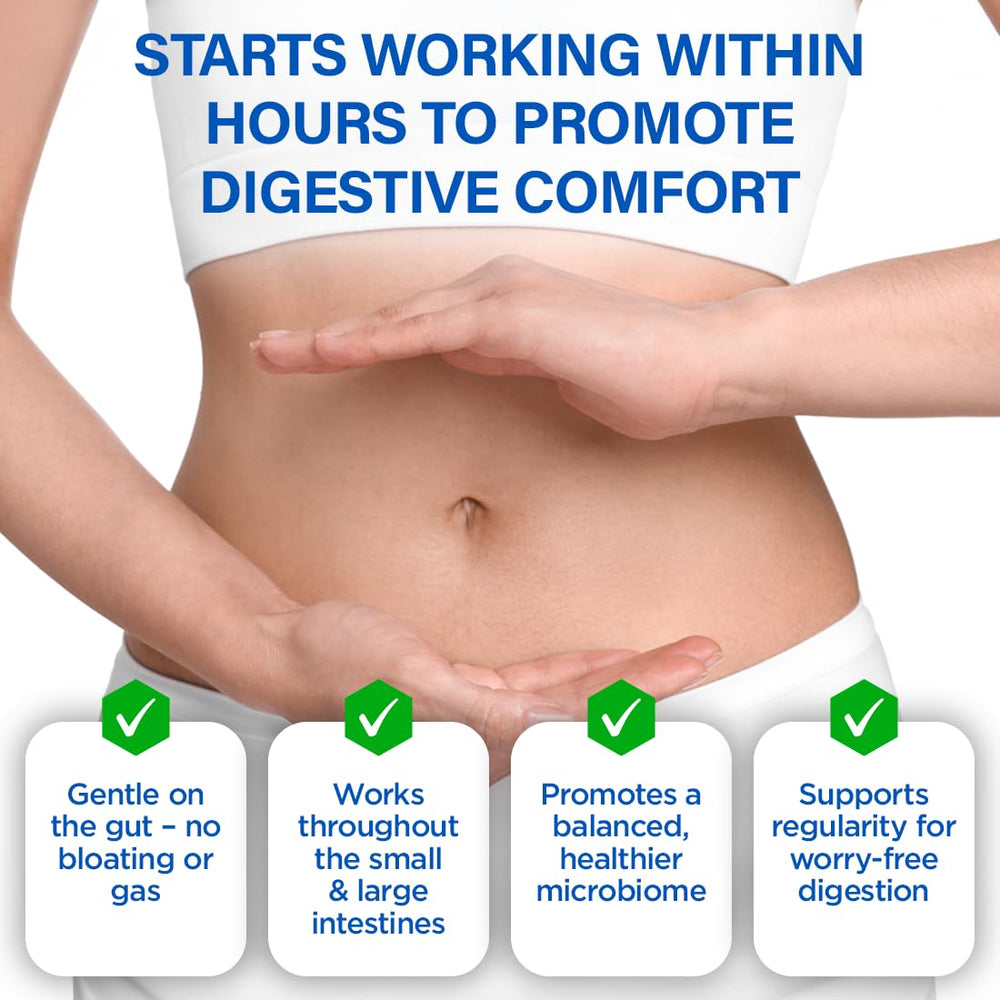 Two easy-to-swallow Pro-X10 capsules provide daily probiotic support.