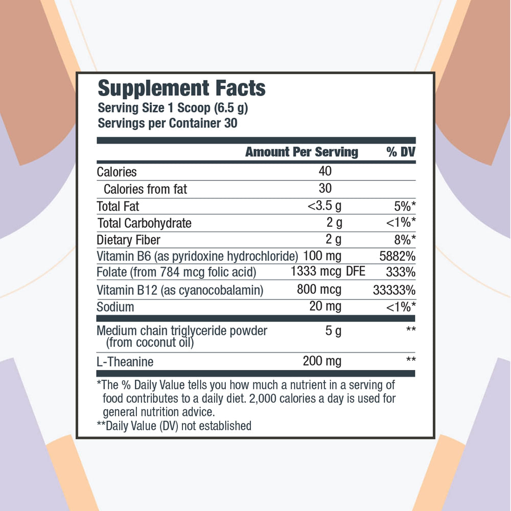 Pouring BioVanish powder into a scoop for a quick ketone boost