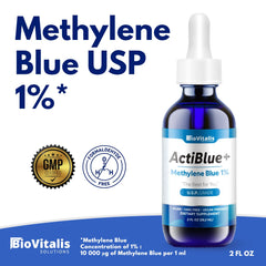 Actiblue+ 1% dropper delivering controlled dosage