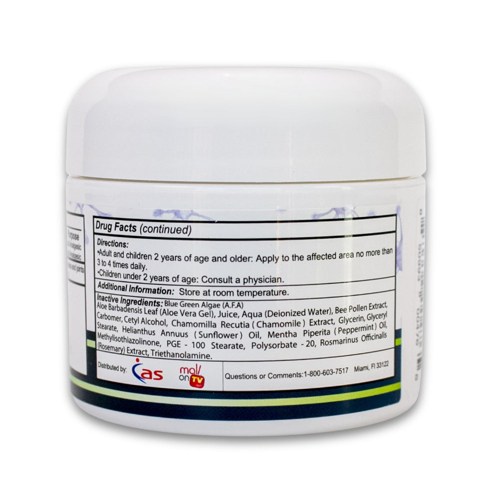 Bioxtron Life Cream texture close-up highlights creamy consistency.