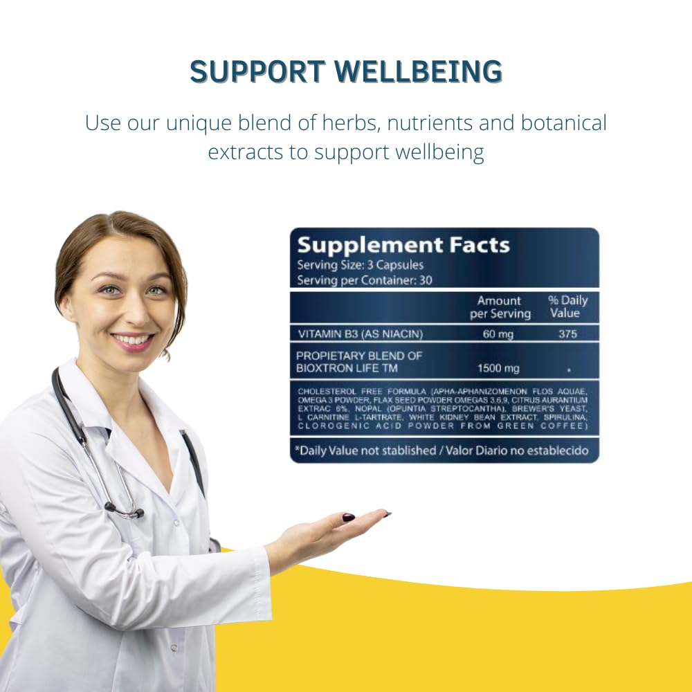 Bioxtron Life natural formula icon indicating chemical-free wellness.