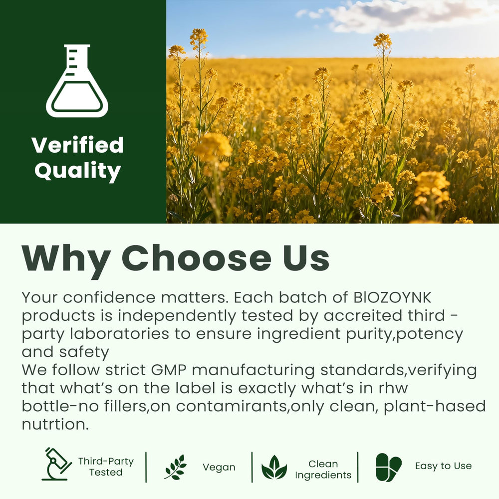 BIOZQYNK Mullein Drops offer a vegan, alcohol-free formula for a clean wellness routine.