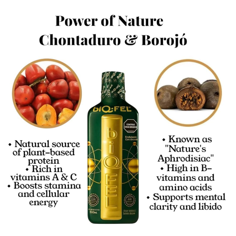 BiQFEL tribulus-red-maca botanicals for endurance and balance.