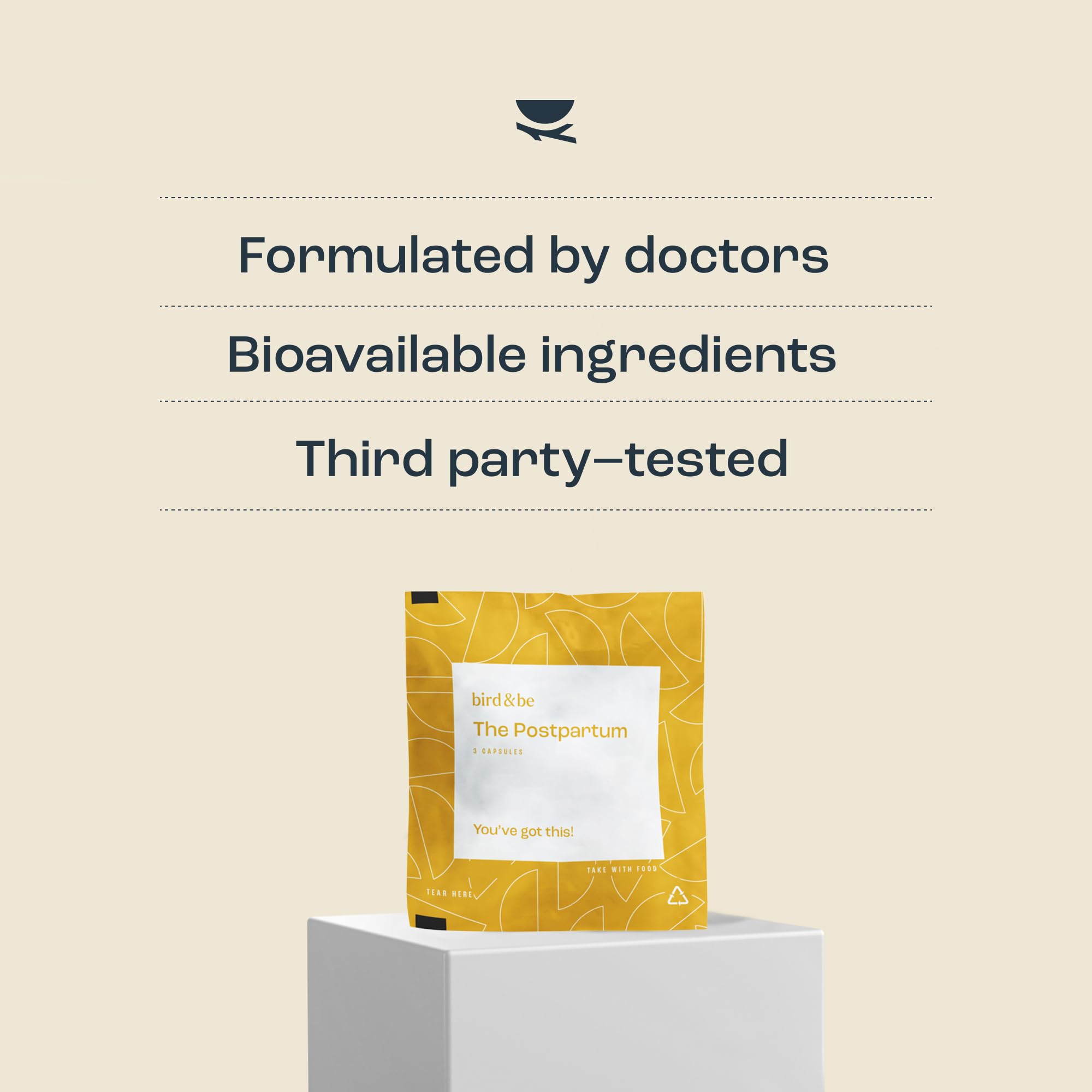 Bird&Be 30-day grab-and-go supply for busy days