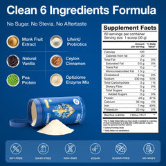 Birdman Falcon organic ingredients label signals clean, minimal nutrition.