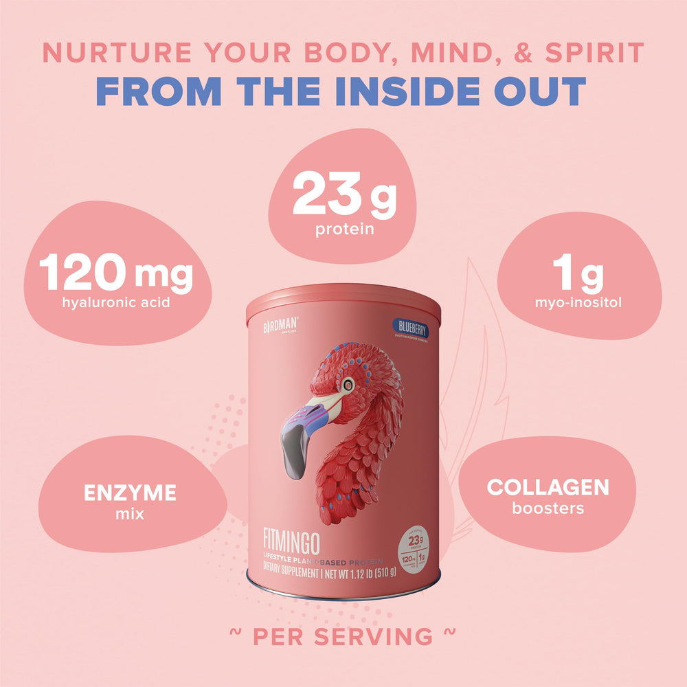BIRDMAN Fitmingo myo-inositol visual indicating hormonal balance support