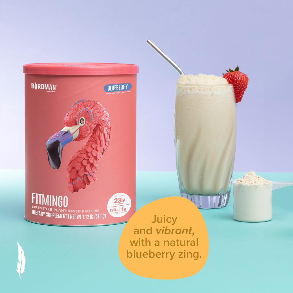 BIRDMAN sustainable brand visuals emphasize cruelty-free nutrition