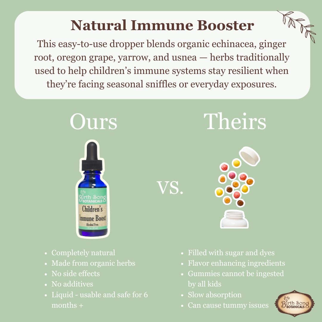 Birth Song Botanicals formula free from major allergens for families