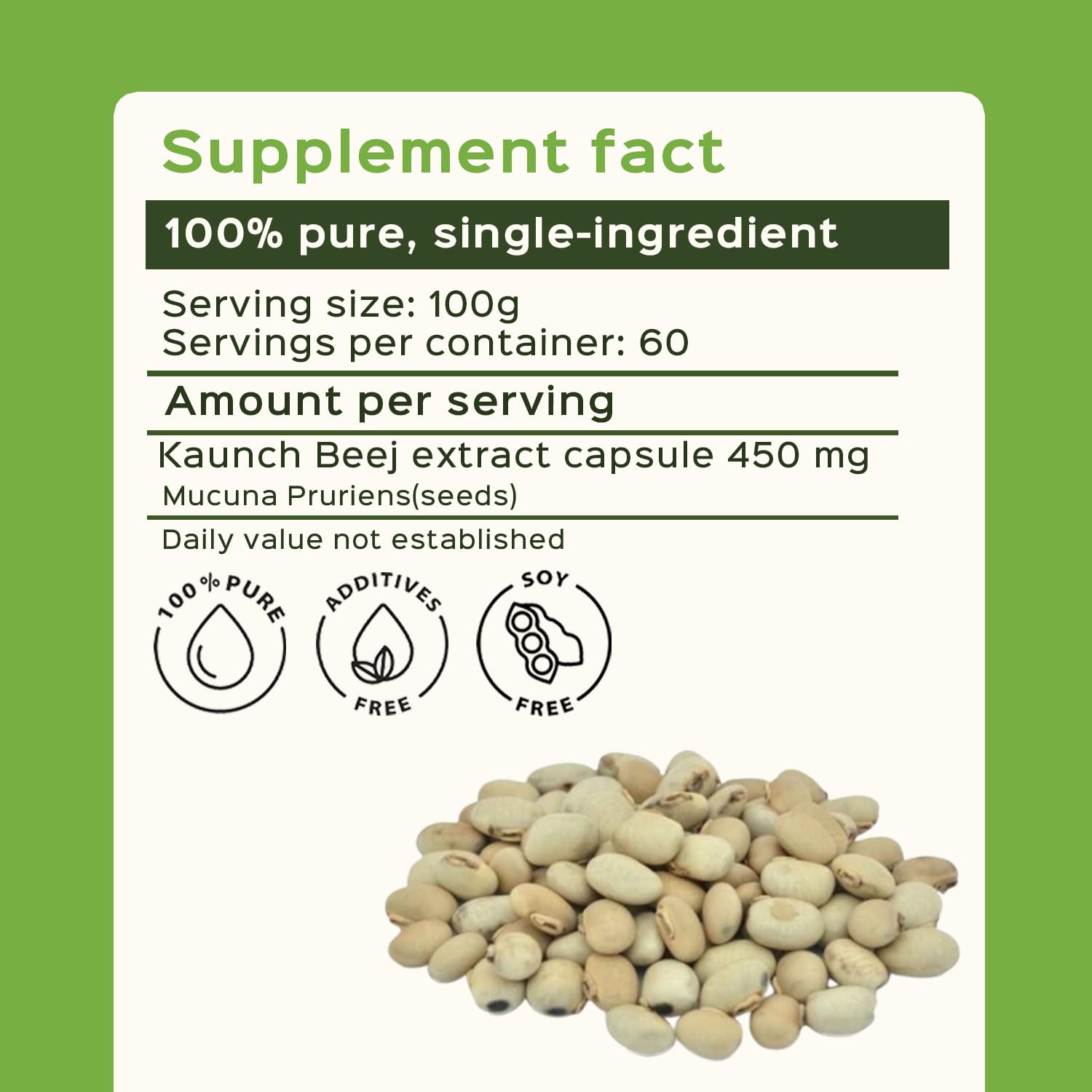 bixa BOTANICAL 450mg capsule closeup communicates potency and measured dosing.