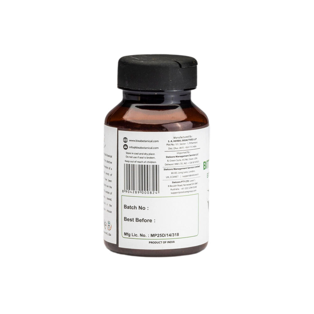 bixa BOTANICAL Bitter Melon capsules on a clean background for versatile daily use.