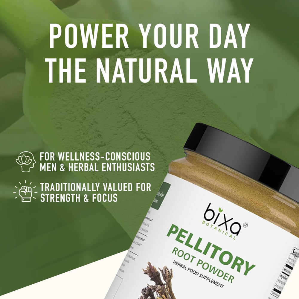 Beige powder in a bowl illustrates purity and easy incorporation into recipes.