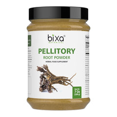 bixa BOTANICAL Pellitory Root Powder packaging highlights premium quality for daily Ayurveda routines.