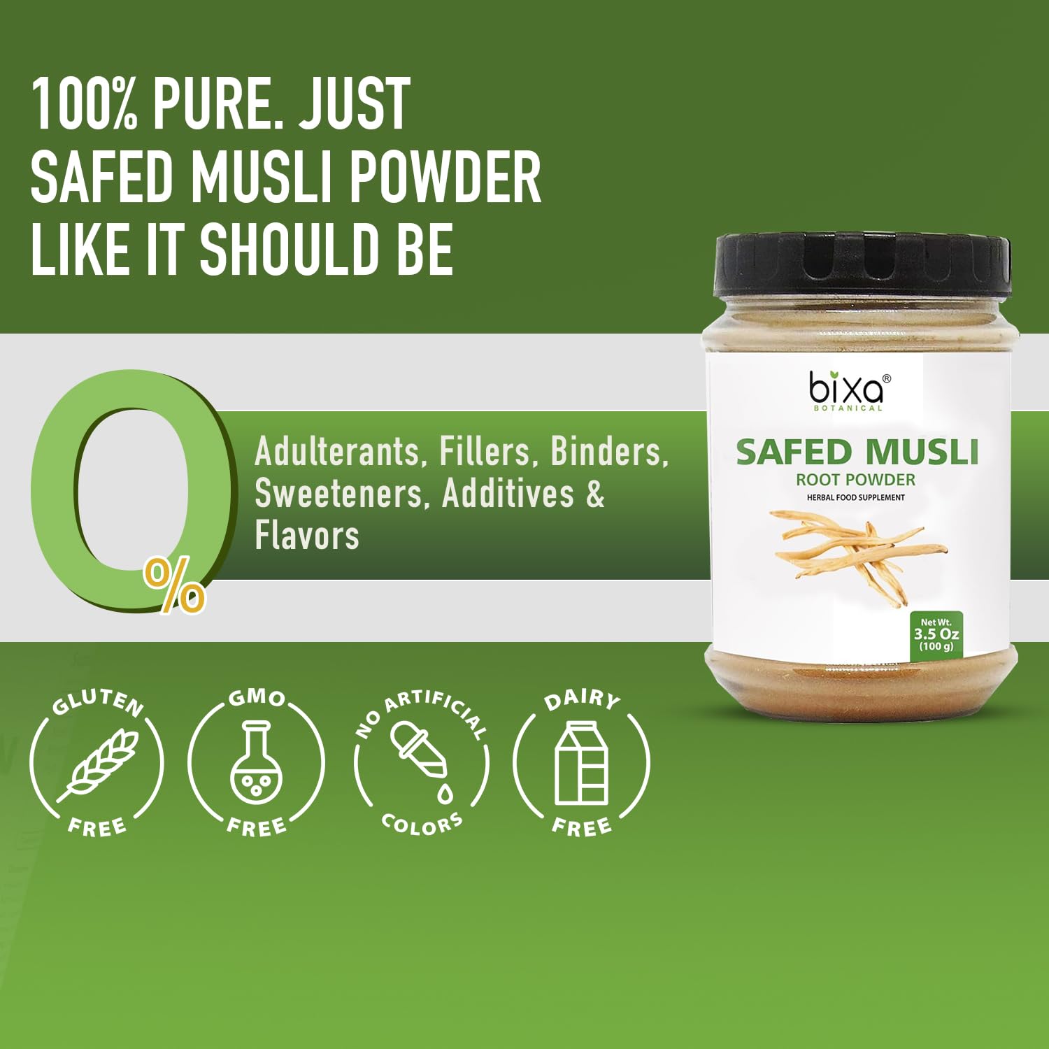 Safed Musli powder whisked into milk for a traditional, comforting beverage.