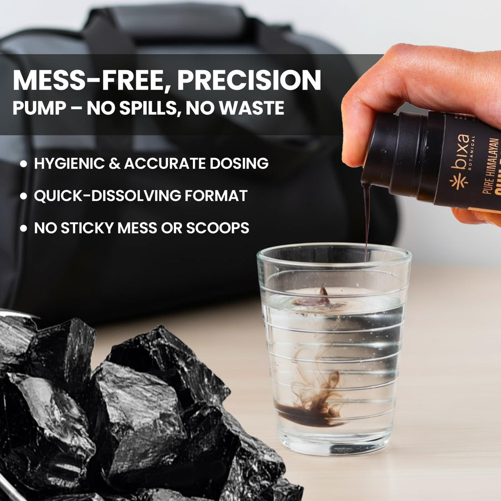 Bixa BOTANICAL Shilajit 75% fulvic acid highlight for high-potency formulation