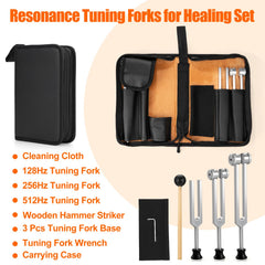 Bjabtan 128Hz-256Hz-512Hz forks highlight precise frequencies for focus