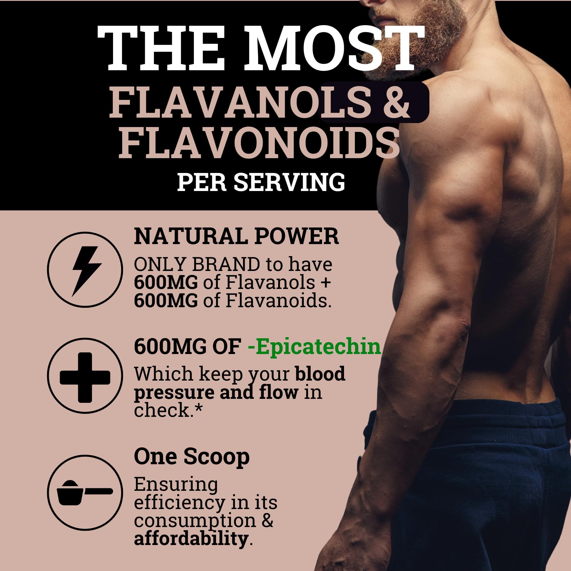 Black Forest cocoa powder mixing into a morning smoothie for flavor