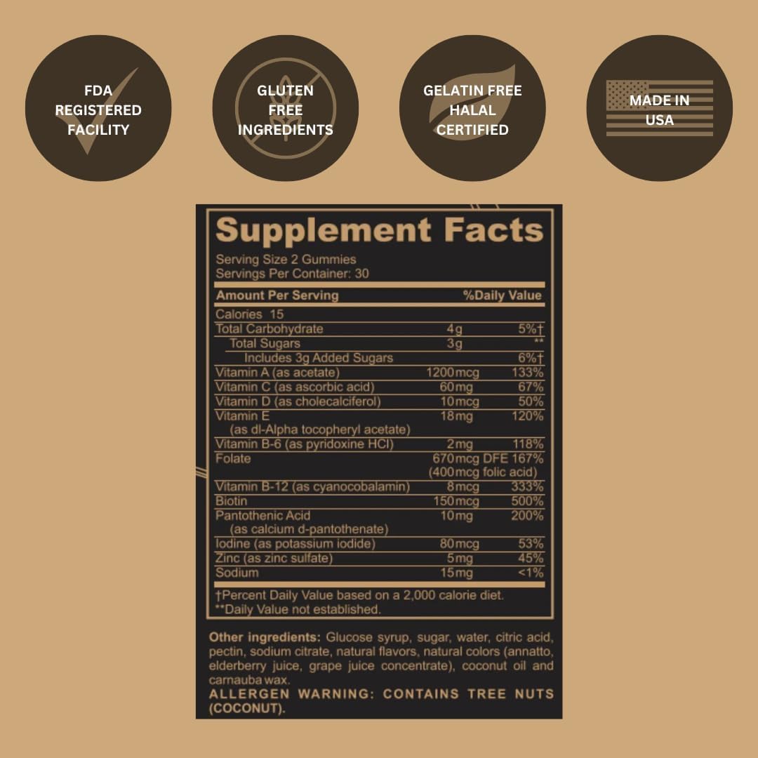 Gummies in a ready-to-use format ideal for a busy daily wellness ritual.