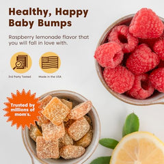 Black Girl Vitamins Prenatal Gummies raspberry-lemonade flavor makes daily prenatal routine enjoyable.
