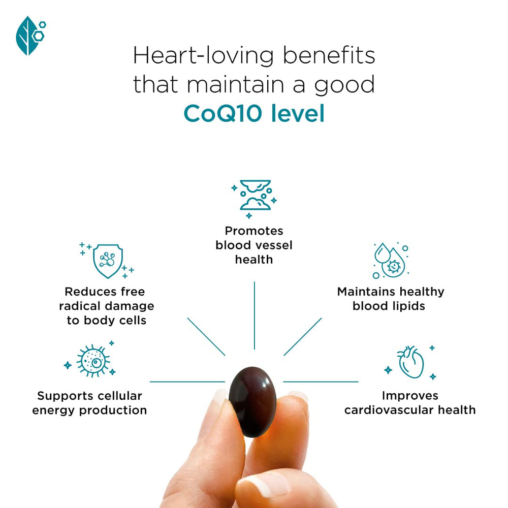 Softgel capsules in oil-based formula to boost bioavailability.