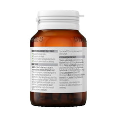 Blackmores Mega B Complex label detailing ingredients and usage guidance
