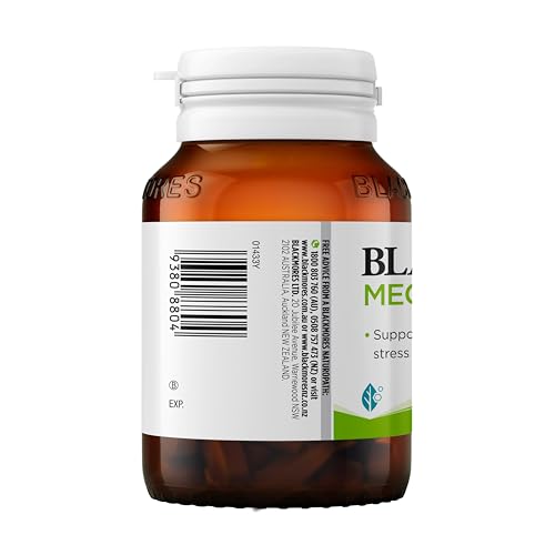 Blackmores Mega B Complex tablets in blister pack for convenient daily supplementation