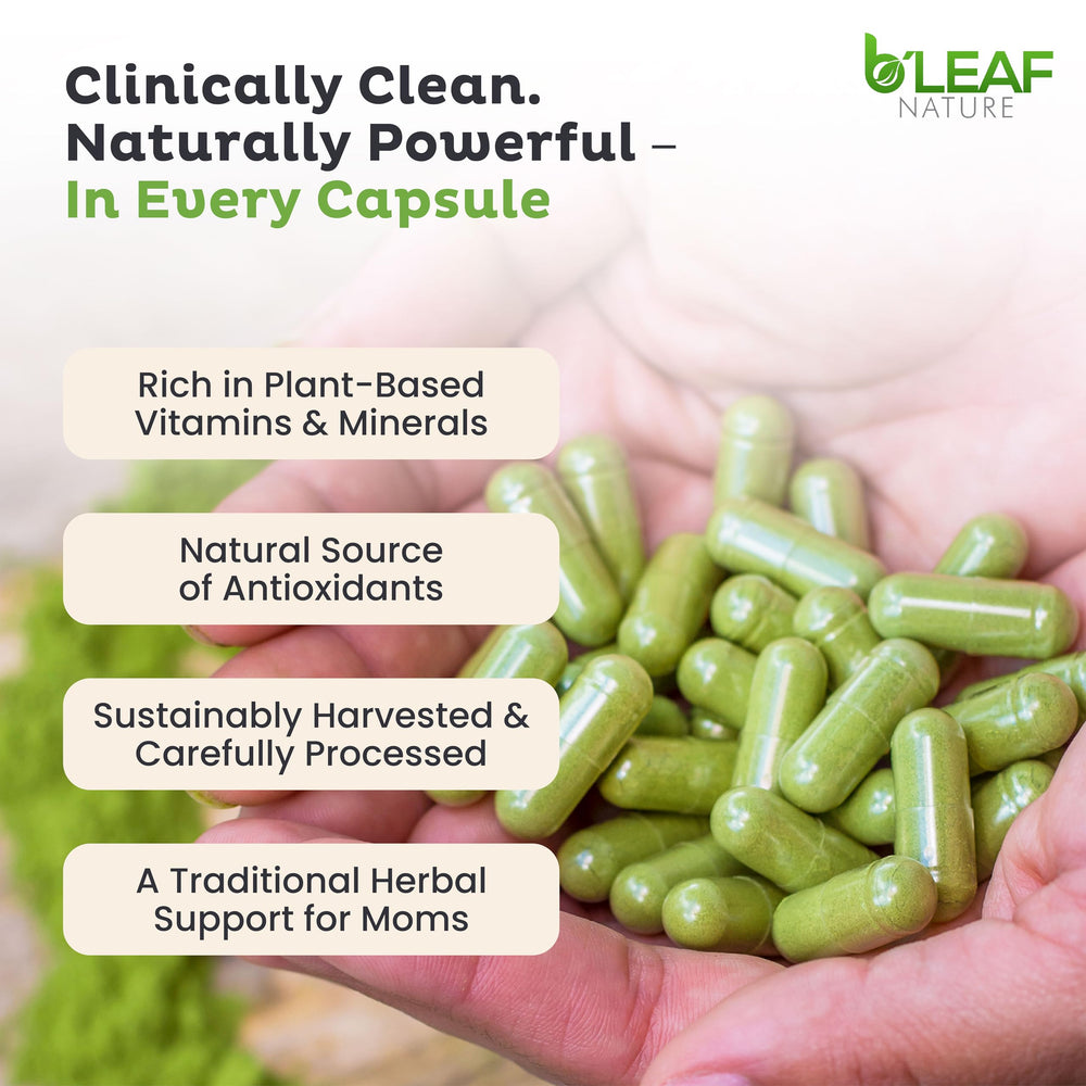 Daily-energy moringa capsules ready for everyday routines