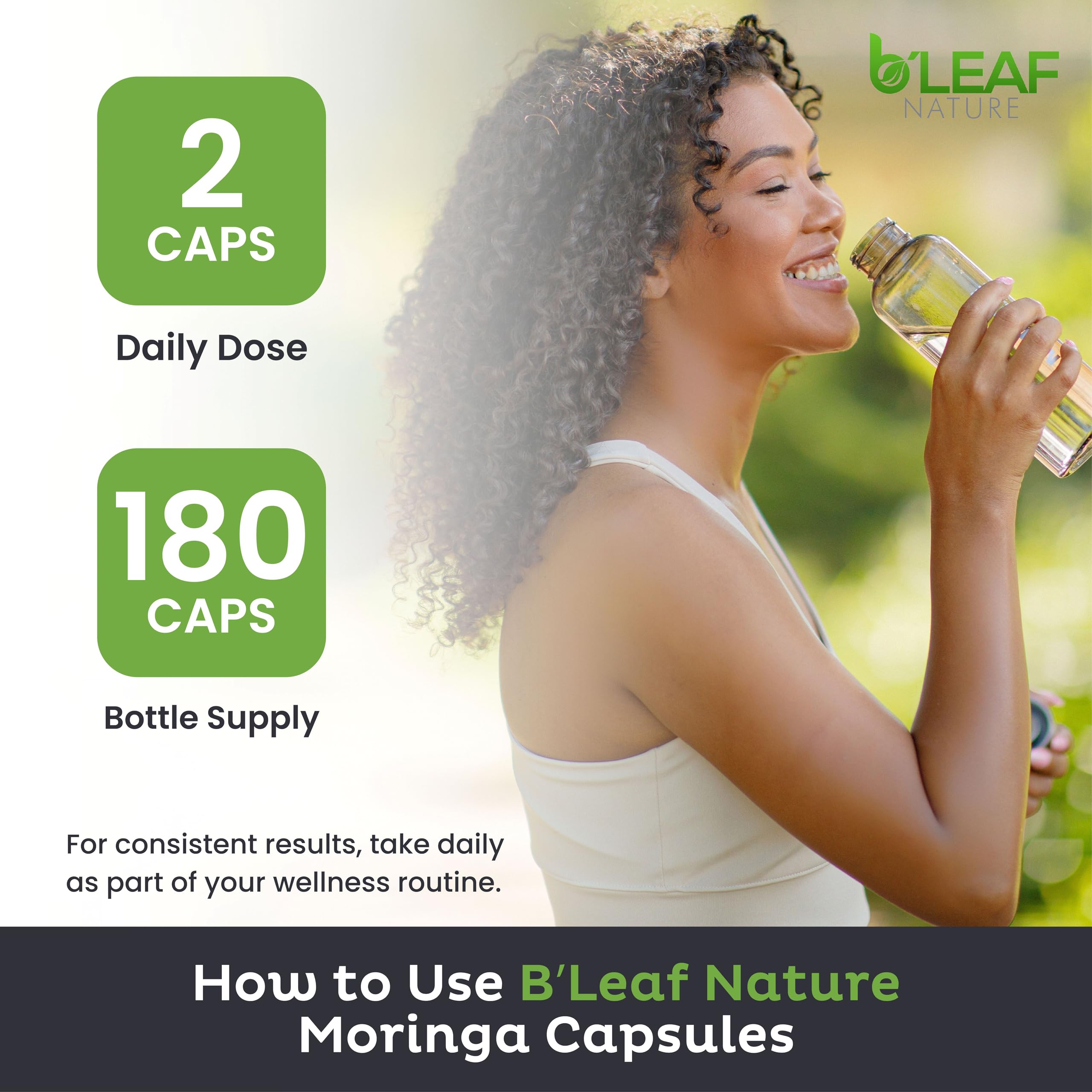 Immune-support boost from antioxidant-rich moringa capsules