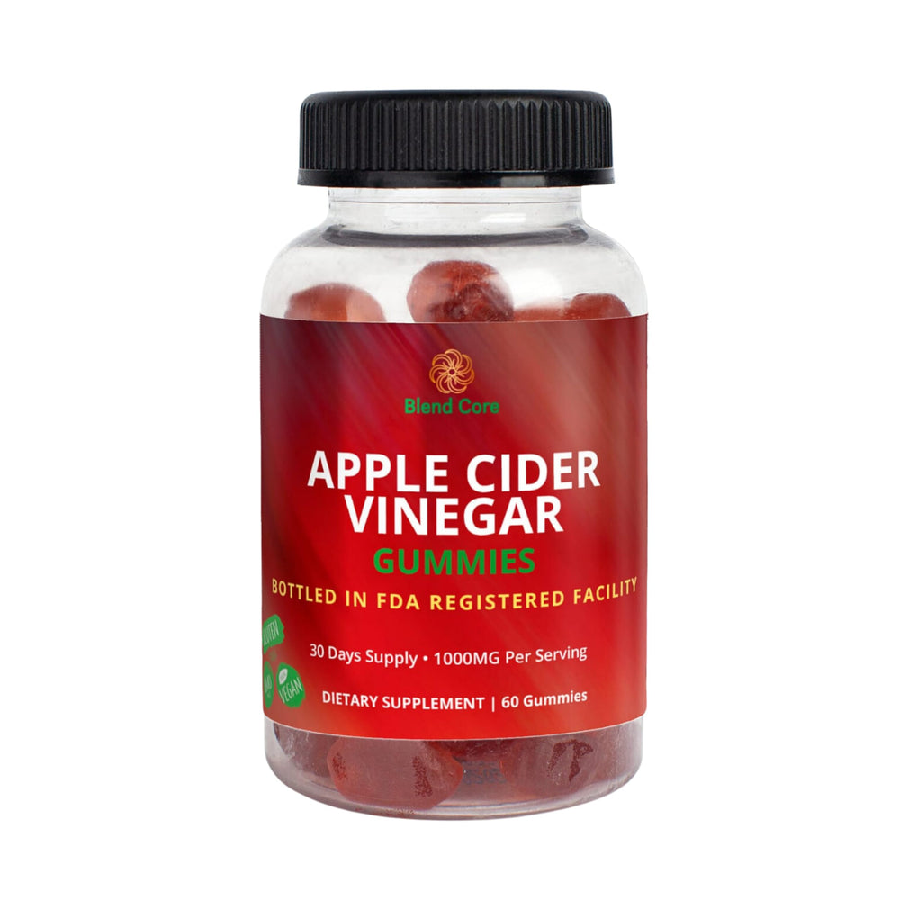 Blend Core Apple Cider Vinegar Gummies bottle for daily wellness